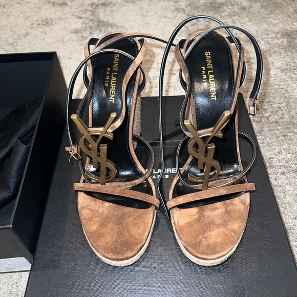 New YSL Wedge Espadrilles - Picture 3 of 11